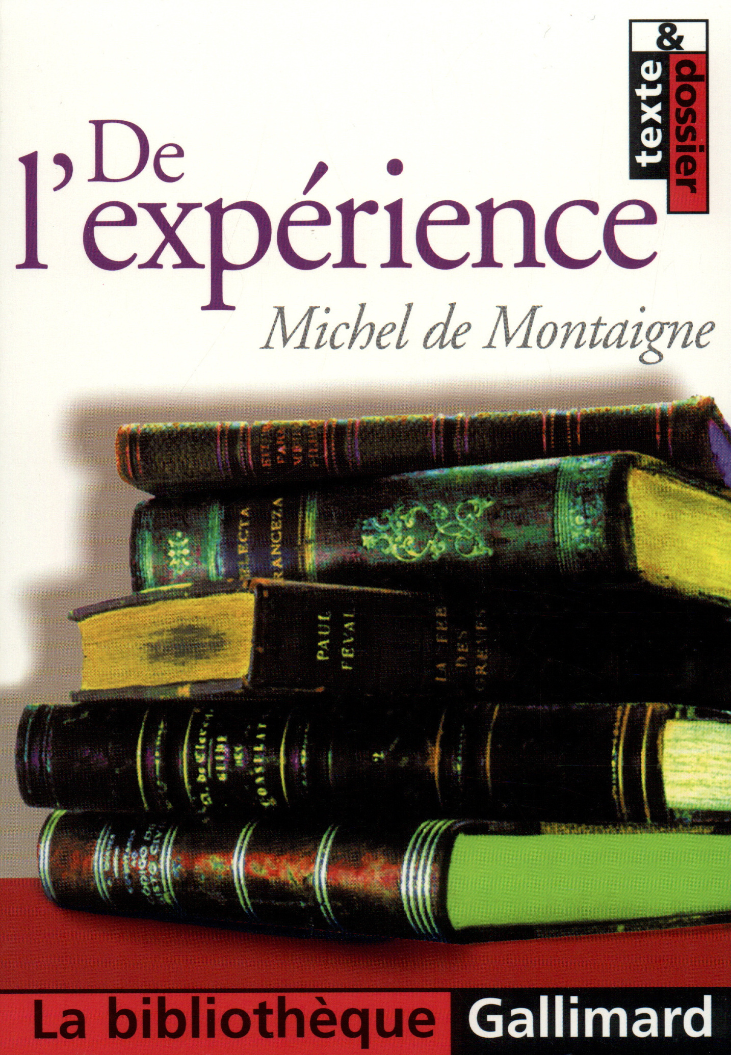 De l'expérience