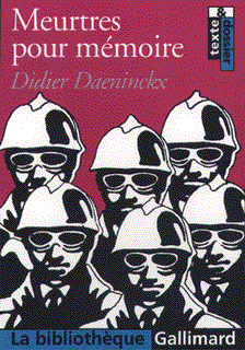 MEURTRES POUR MEMOIRE