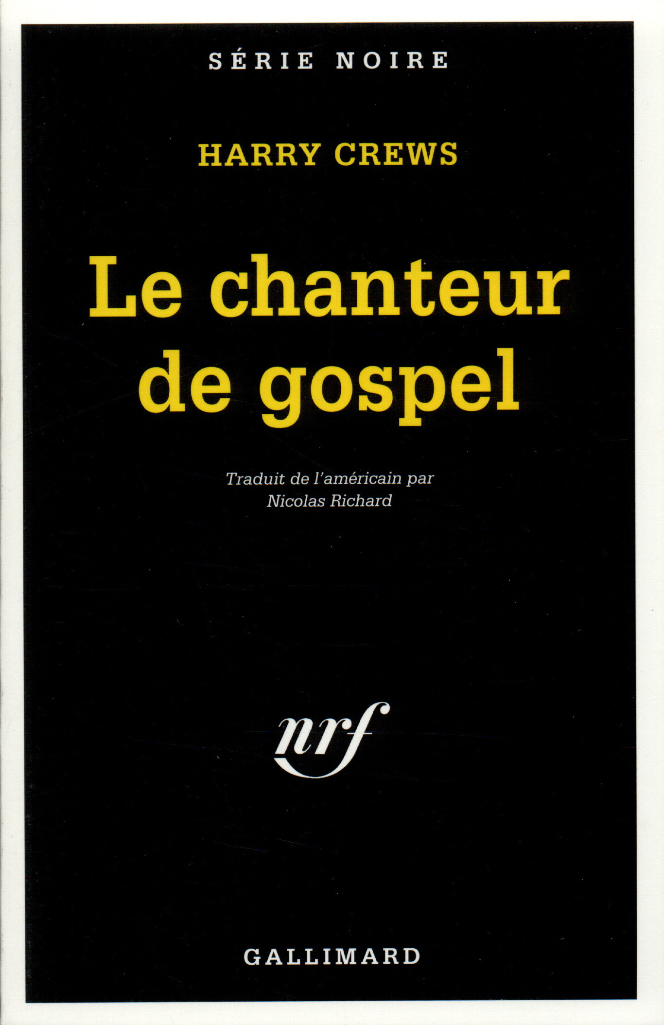 Le chanteur de gospel