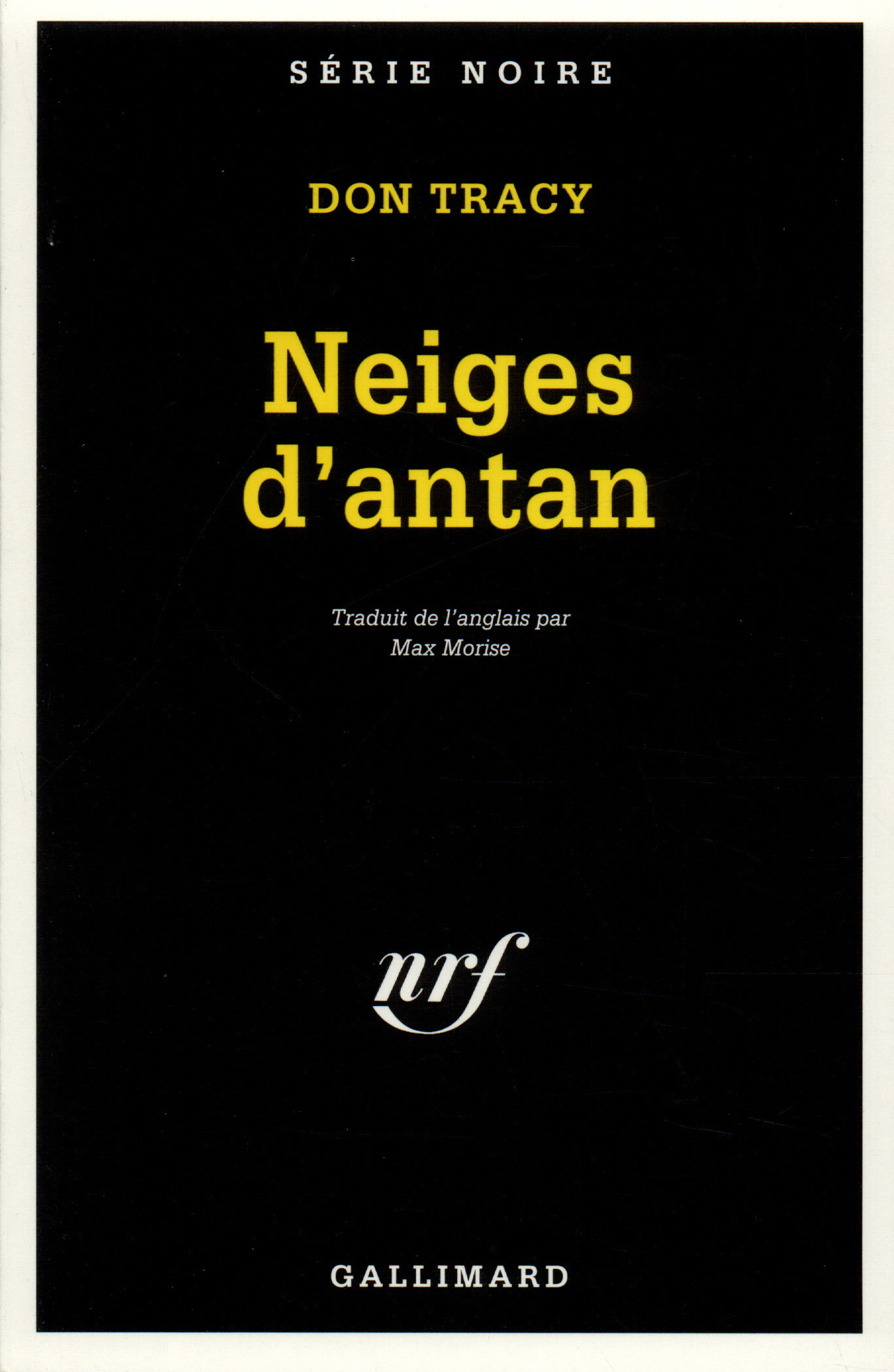 NEIGES D'ANTAN