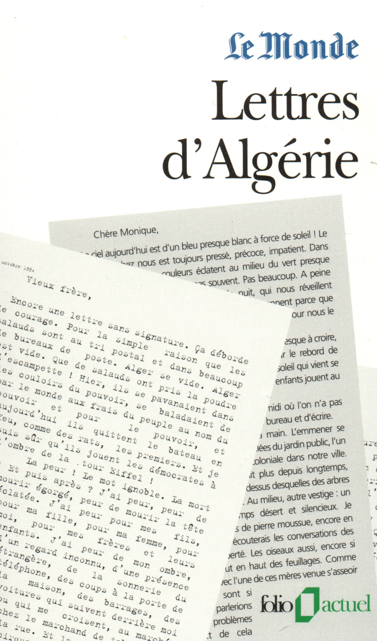 Lettres d'Algérie