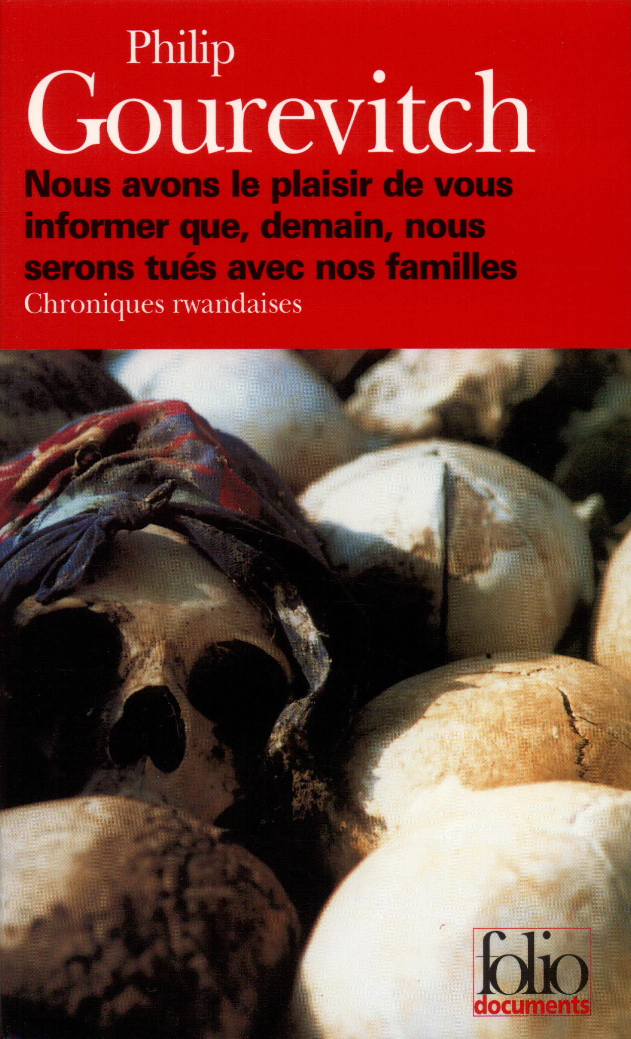 Nous avons le plaisir de vous informer que, demain, nous serons tués avec nos familles