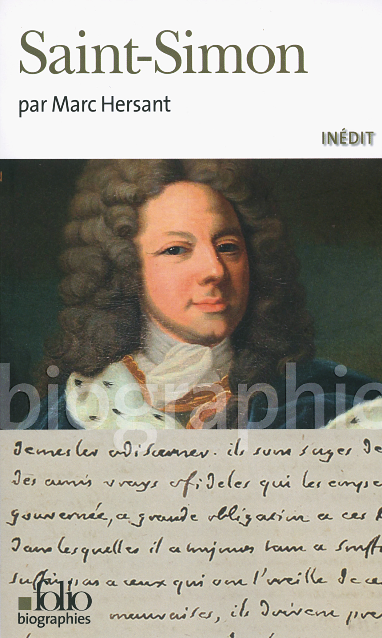 SAINT SIMON       -FOLIO BIO