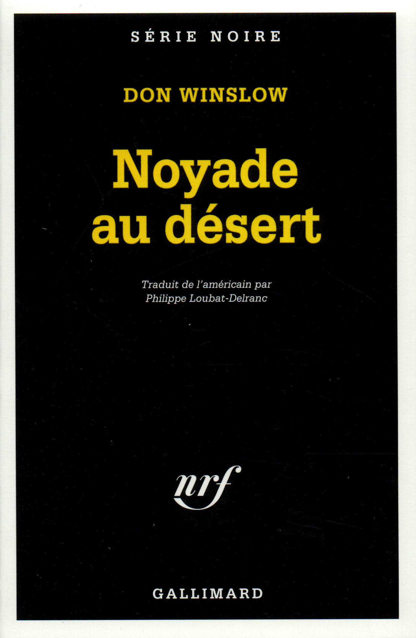 Noyade au désert