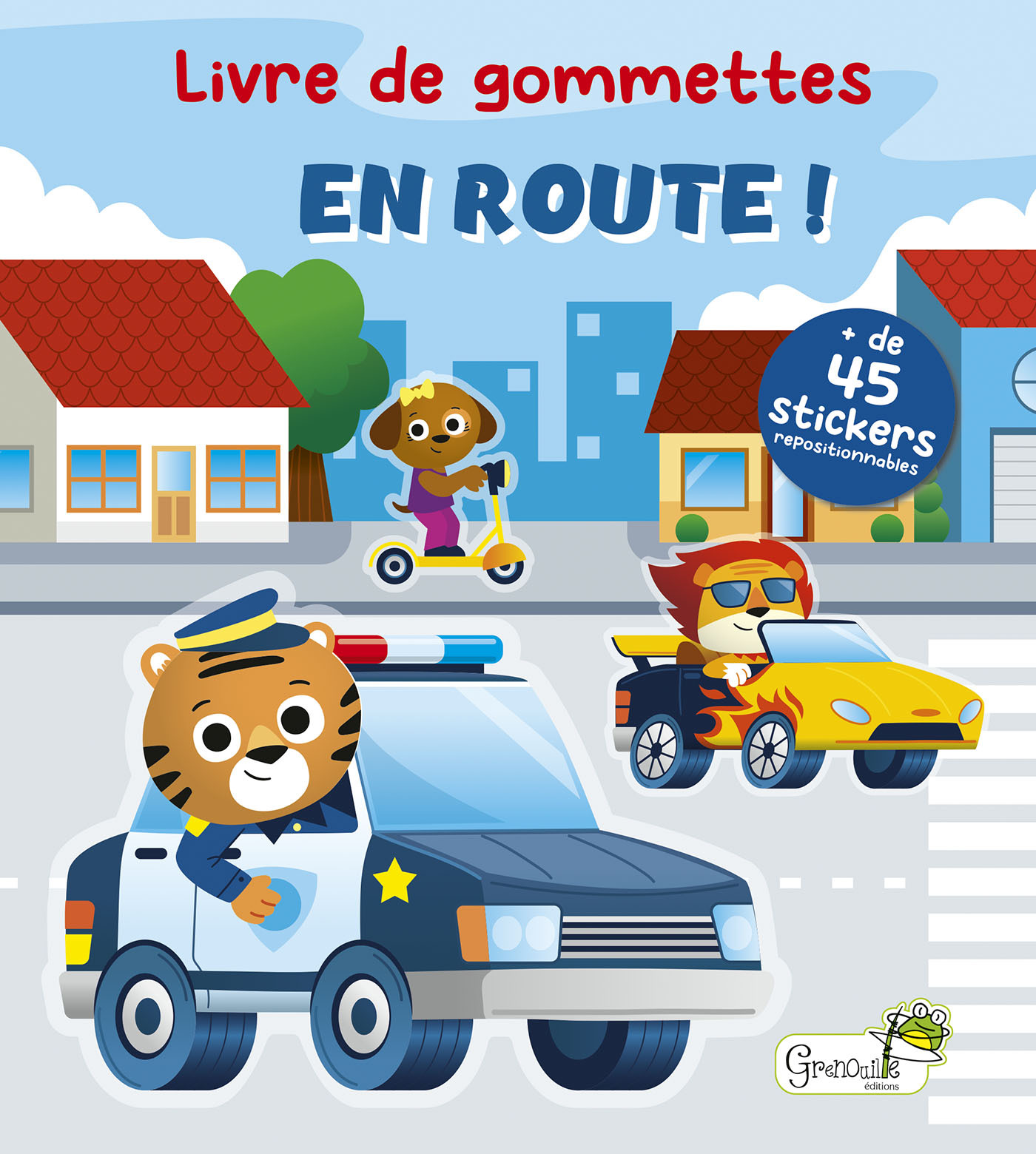LIVRE DE GOMMETTES - EN ROUTE !