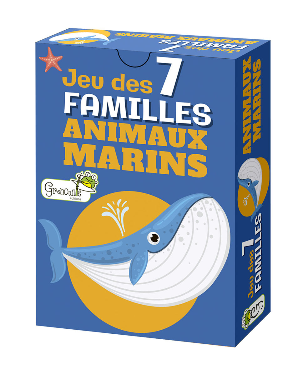 7 familles animaux marins