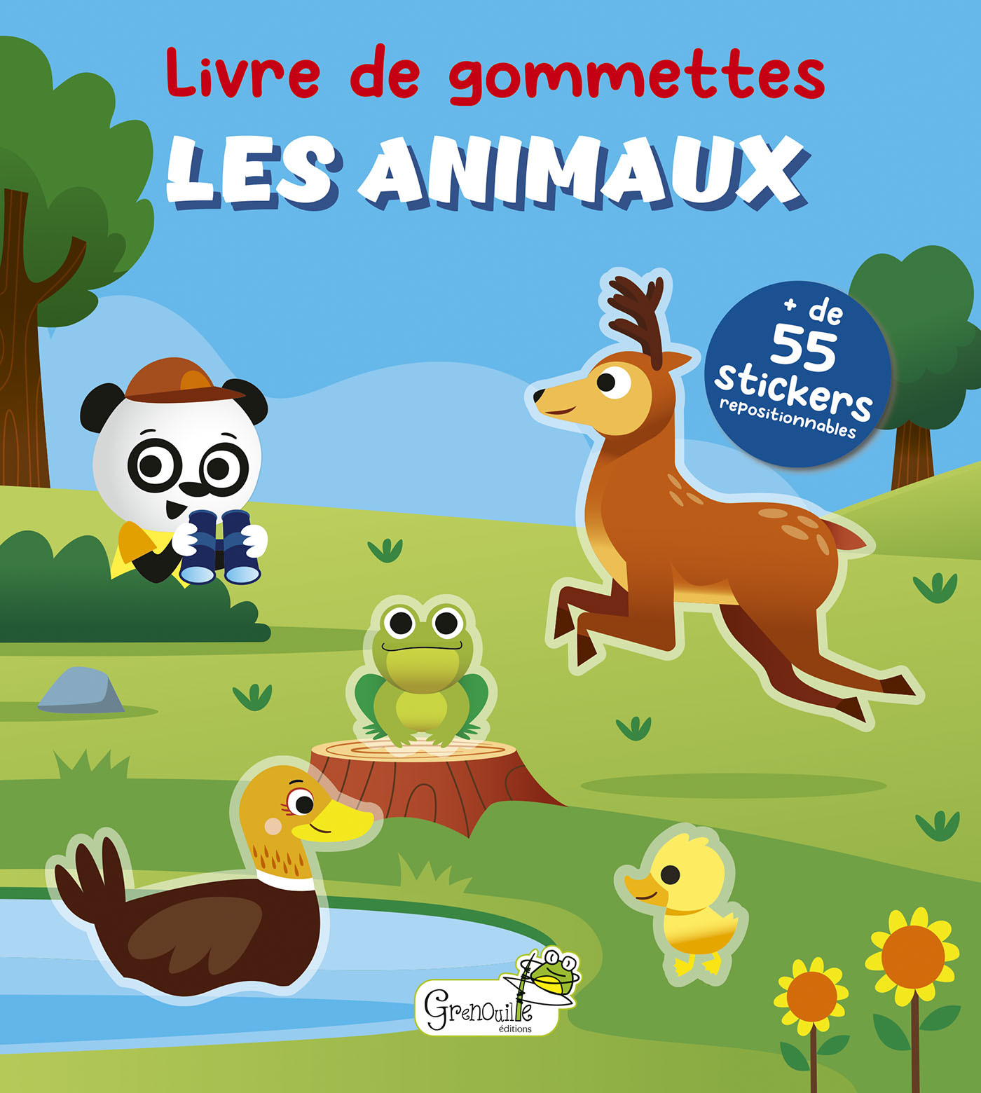 LIVRE DE GOMMETTES - LES ANIMAUX