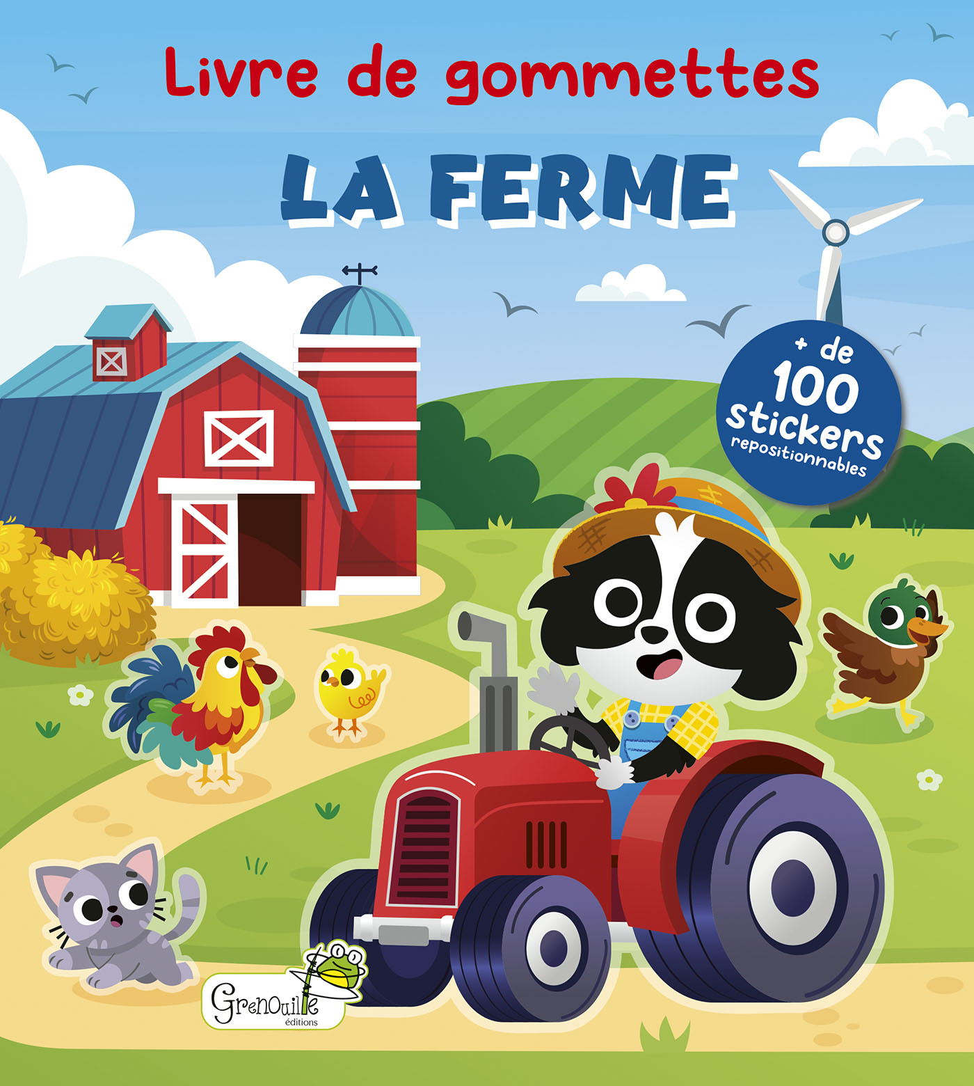 LIVRE GOMMETTES - LA FERME