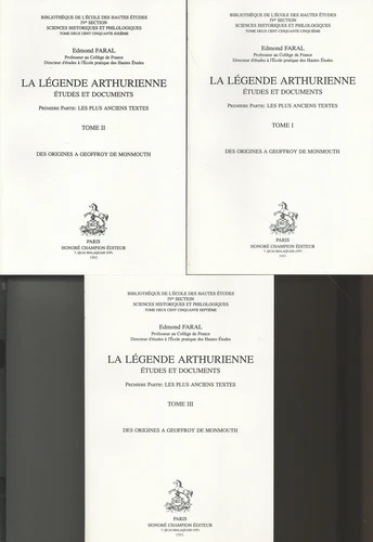 La légende arthurienne. pack de 3 volumes