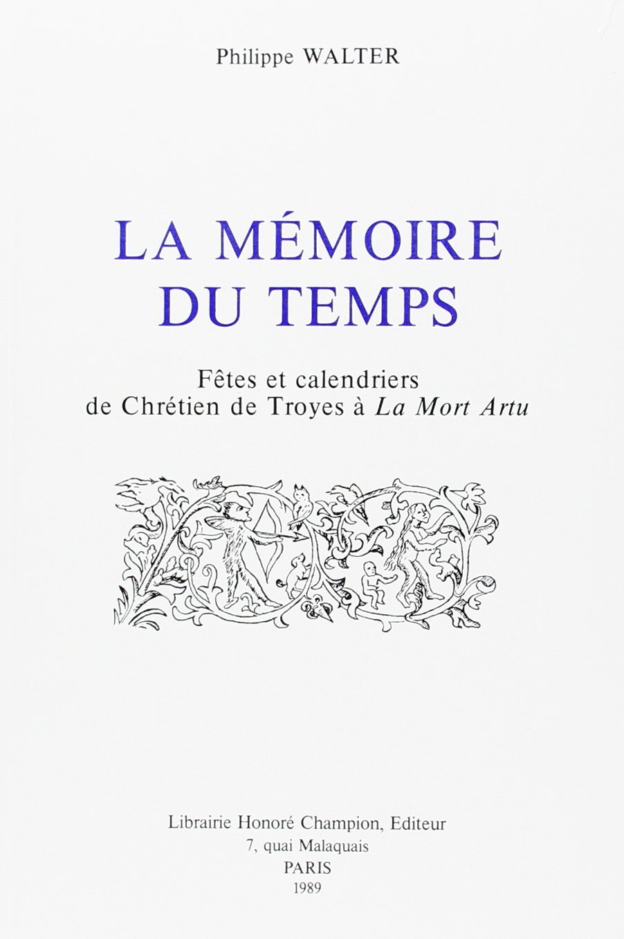 La Mémoire du temps