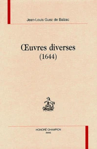 Oeuvres diverses (1644)