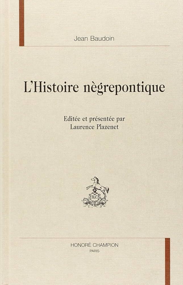 L'histoire nègrepontique
