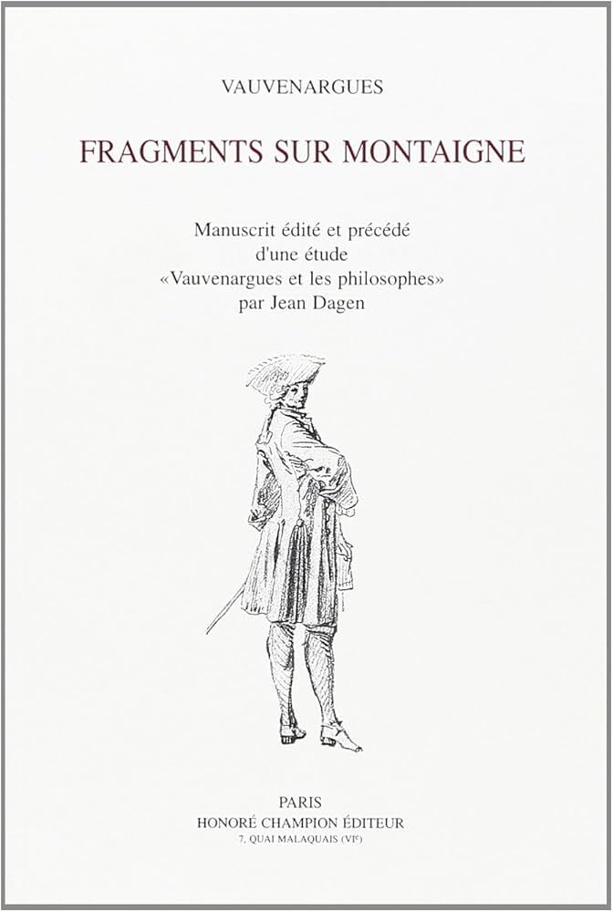 Fragments sur Montaigne