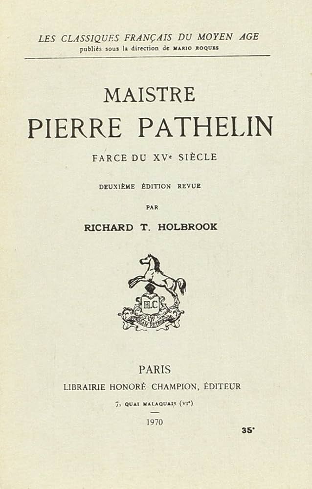 Maistre Pierre Pathelin (1937)