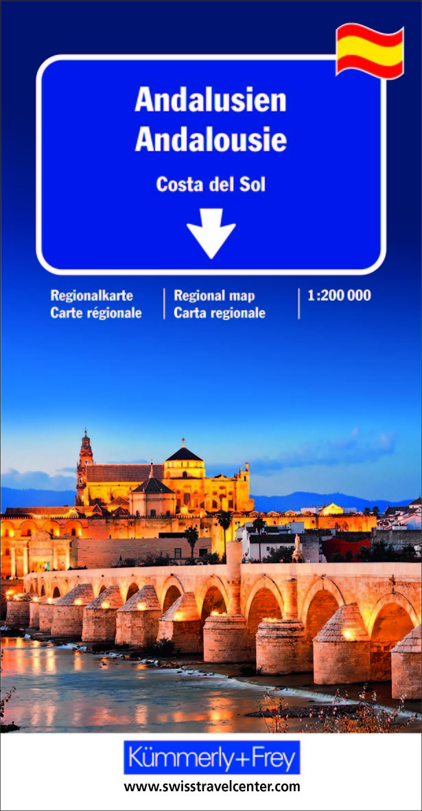 ANDALOUSIE/ANDALUSIEN COSTA DEL SOL 1:200 000