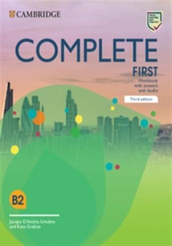Complete first; workbook with answers with audio