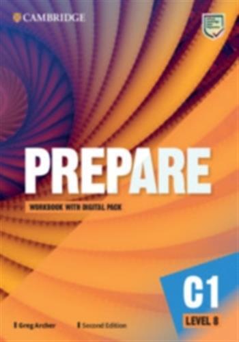 Prepare level 8 workbook with digital pack