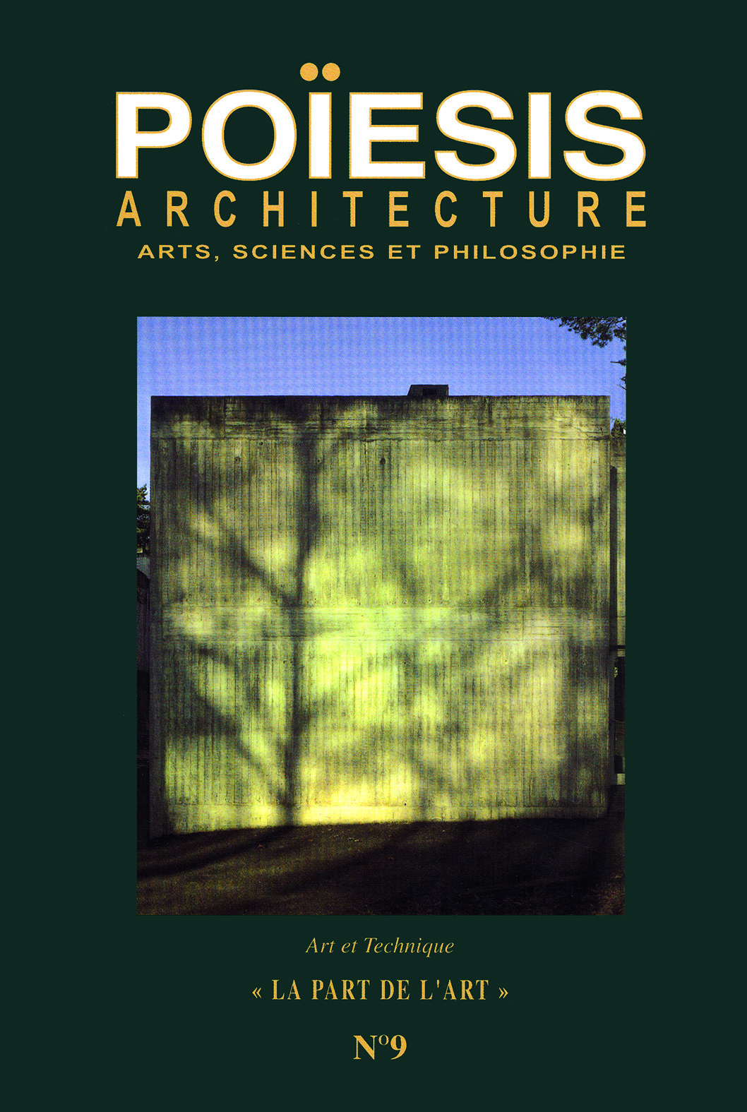 Revue POÏESIS n° 9