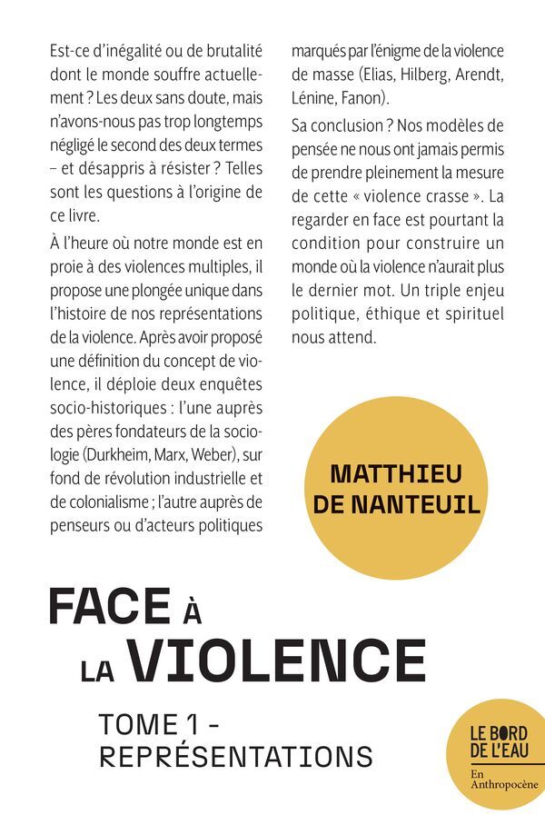 Face à la violence