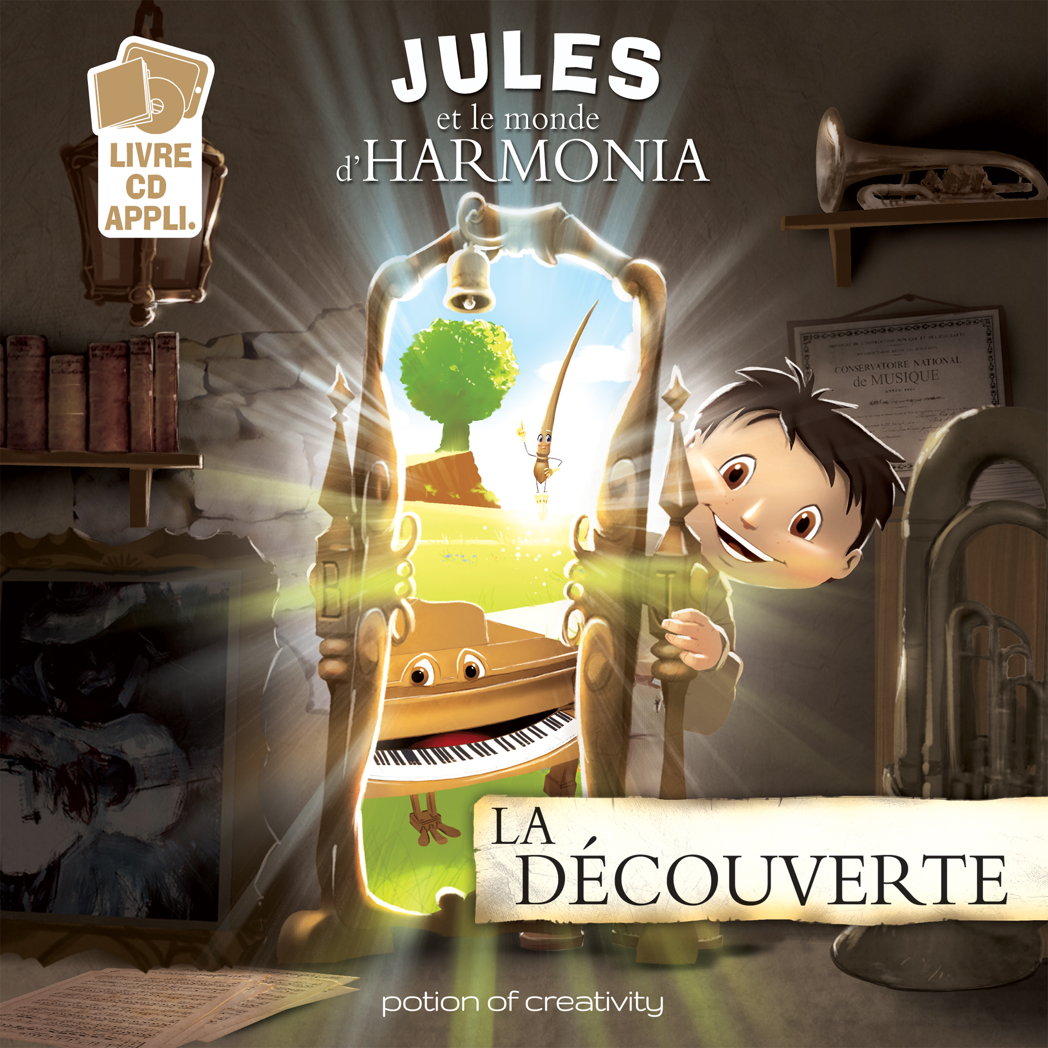 Jules et le monde d'Harmonia - La découverte