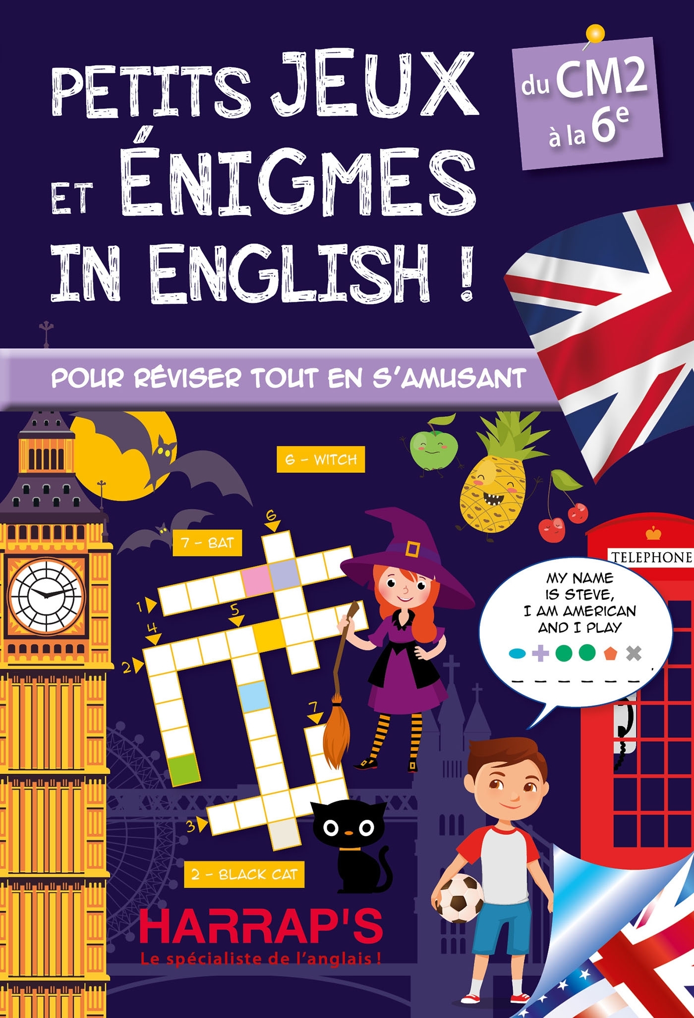 Petits jeux et énigmes in english, spécial CM-6e