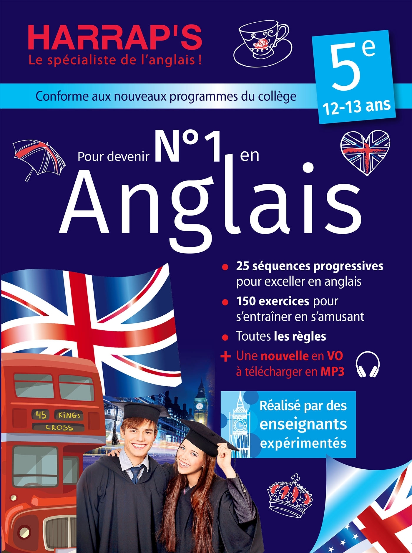 Numéro 1 en anglais 5e avec Harrap's
