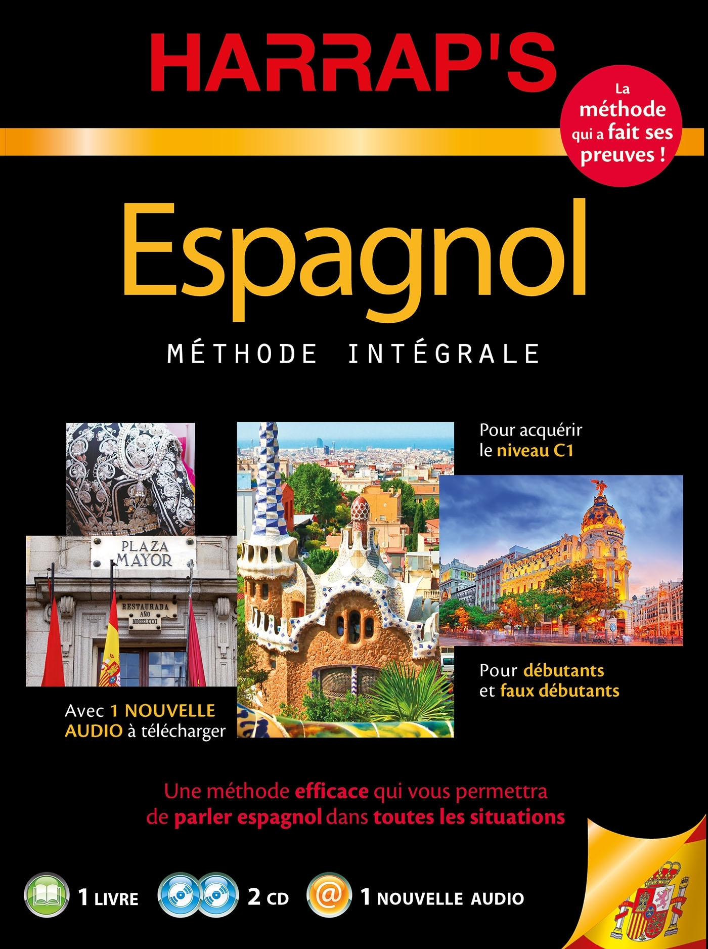 Harrap's Méthode Intégrale espagnol 2CD+livre