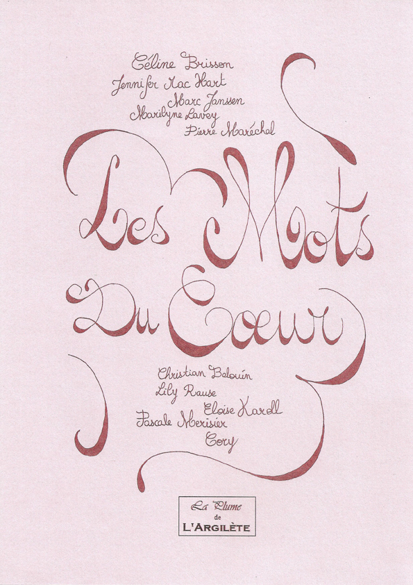 Les mots du coeur