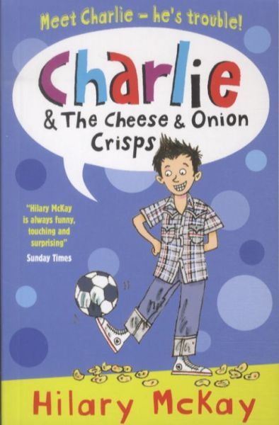 CHARLIE AND THE CHEESE AND ONION CRISPS