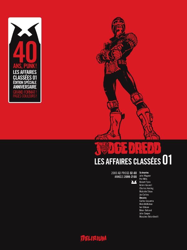 Judge Dredd, Affaires classées 1 - Ancienne Edition