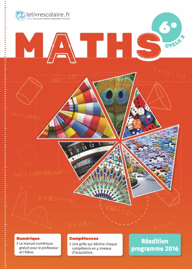 Mathématiques 6e, édition 2016