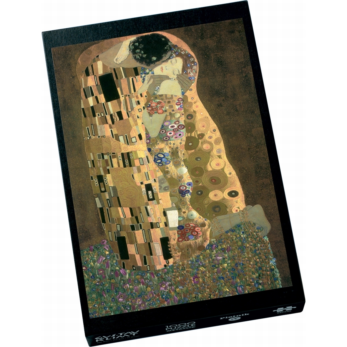 Klimt métallique - Le baiser
