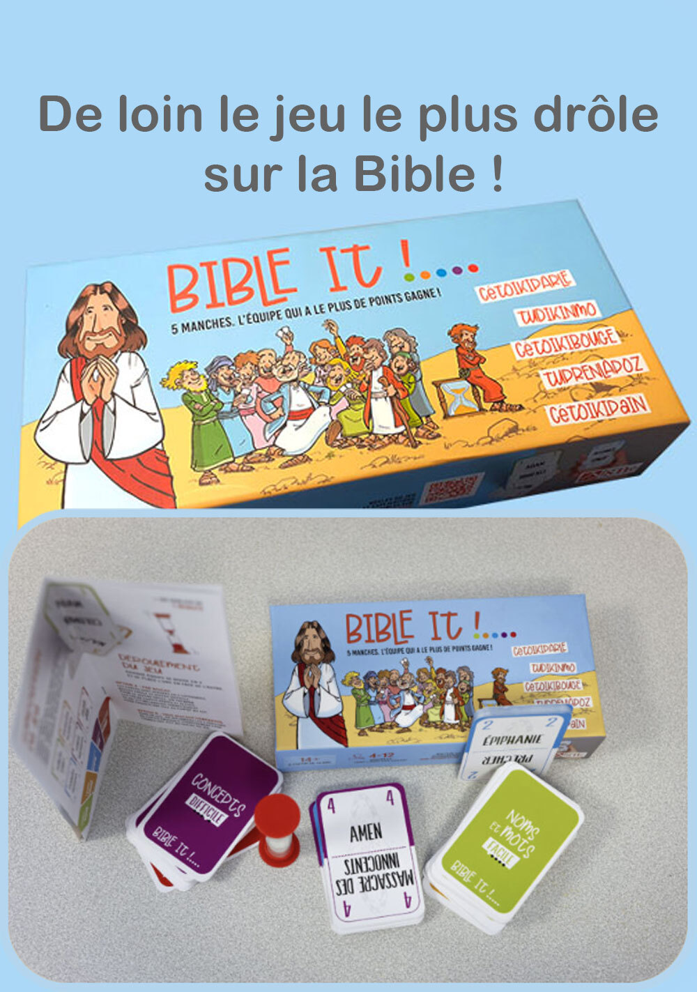 Jeu Bible it (Times up Biblique)