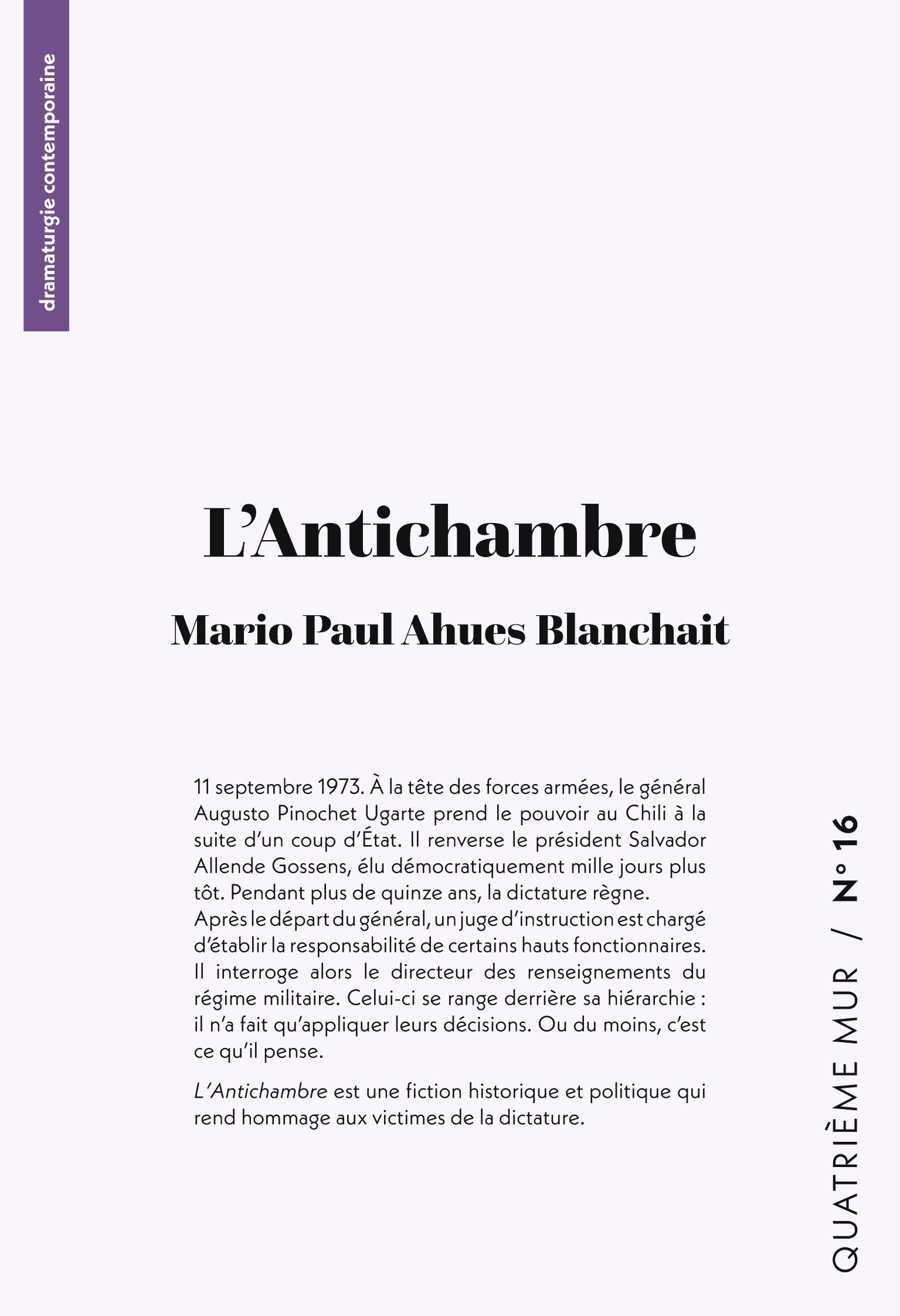 L'Antichambre