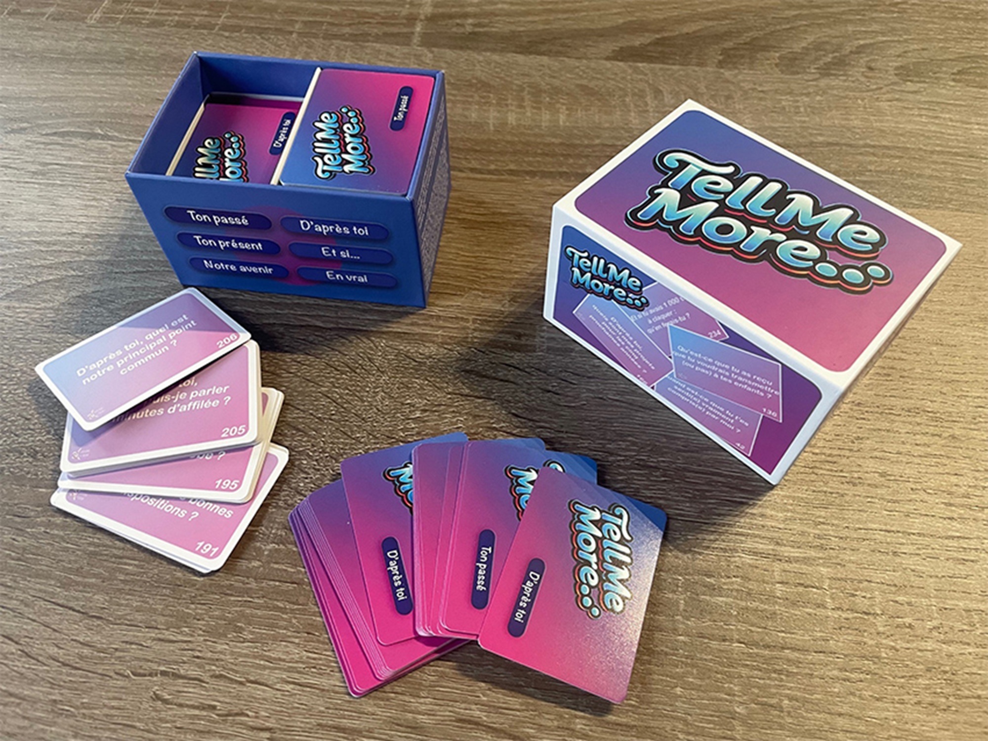 Tell me more - Le jeu