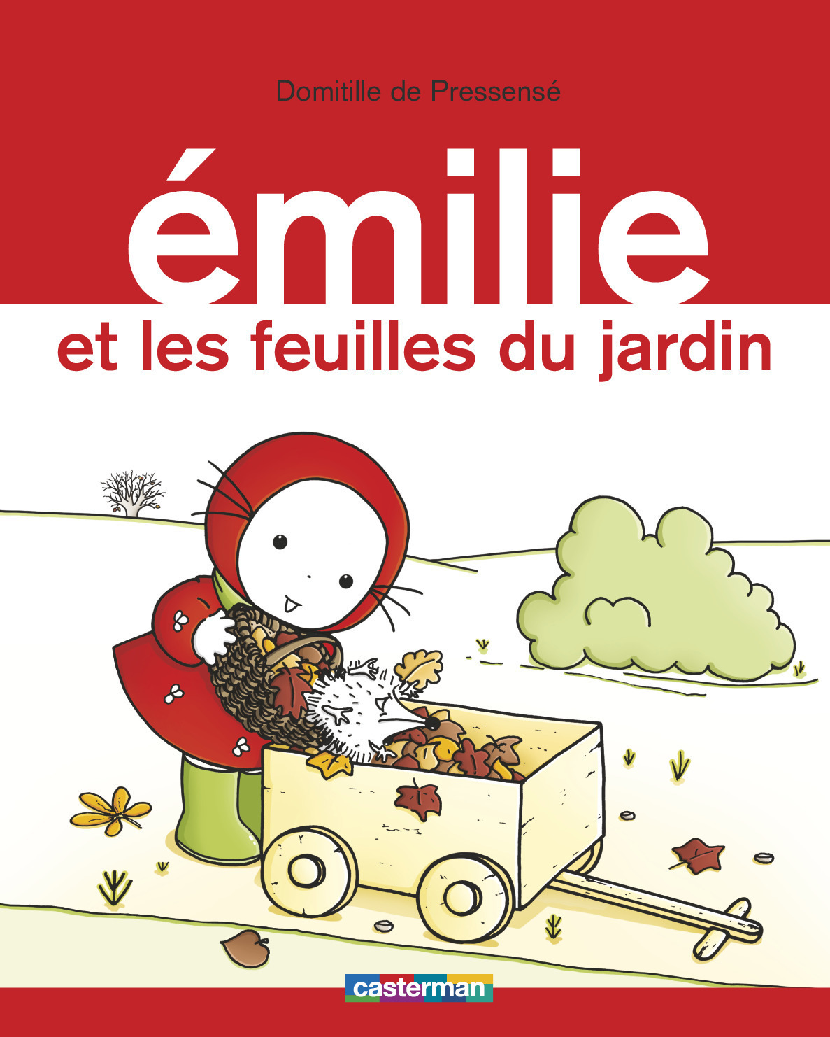 Émilie et les feuilles du jardin