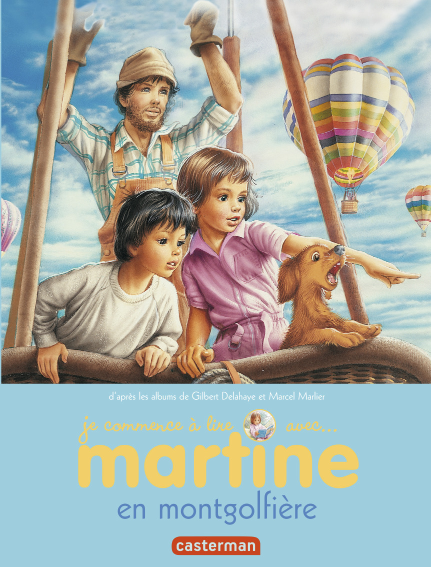 Martine en montgolfière