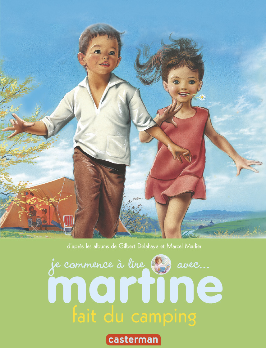 Martine fait du camping