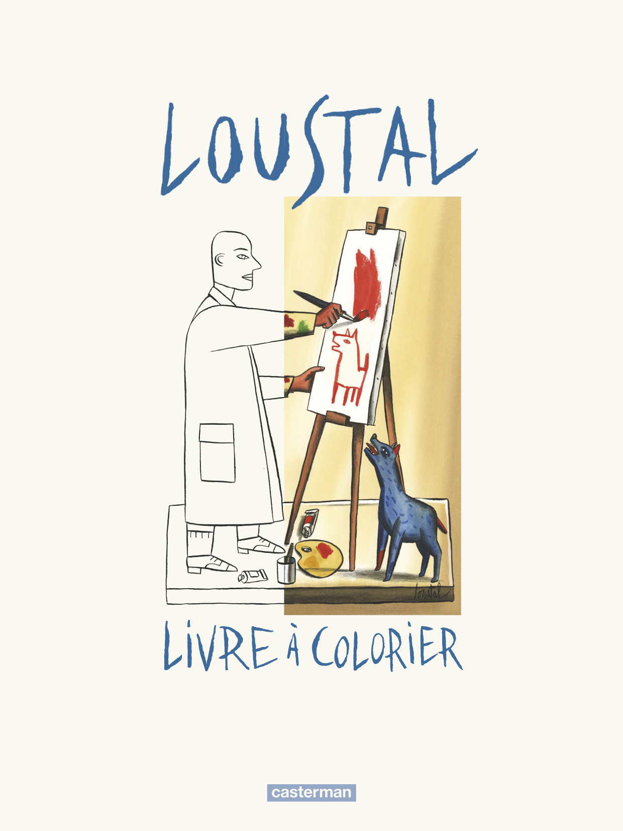 Livre à colorier Loustal