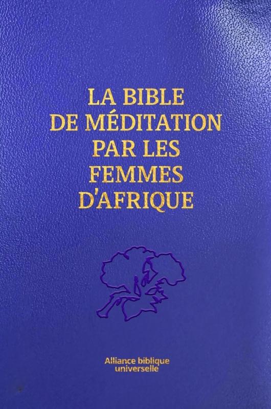 La Bible de méditation par les femmes d'Afrique - Nouvelle Français courant -  Violet, souple, sans