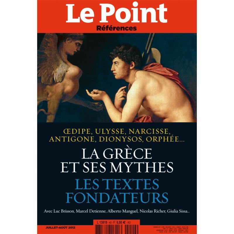 Le POINT Références n°40 - La Grèce et ses mythes