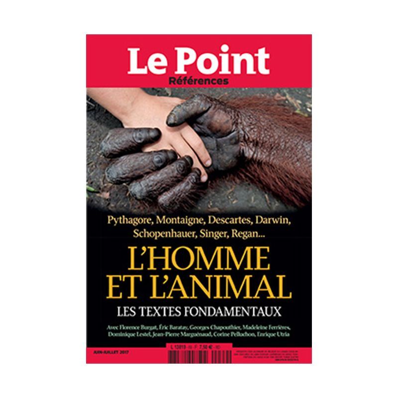 Le Point References Hs N°69 L'Homme Et L'Animal  Juin 2017