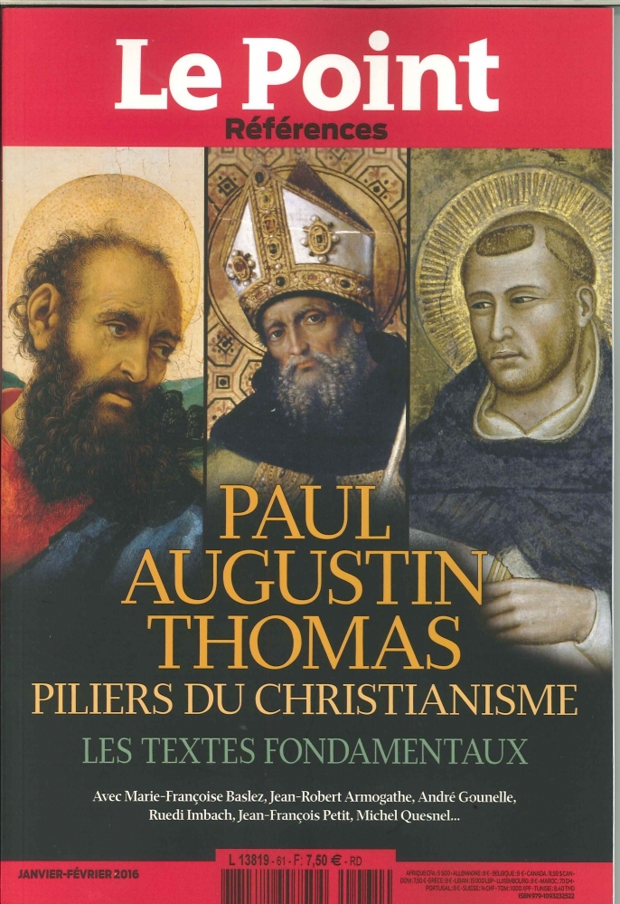 LE POINT références N°61 PAUL AUGUSTIN THOMAS JANVIER/FEVRIER 2016