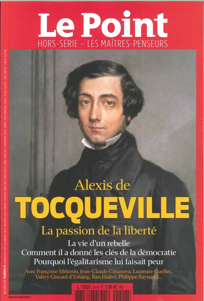 Le Point Les maîtres penseurs N°24 Tocqueville - avril 2018
