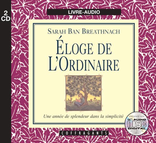ELOGE DE L'ORDINAIRE (CD)