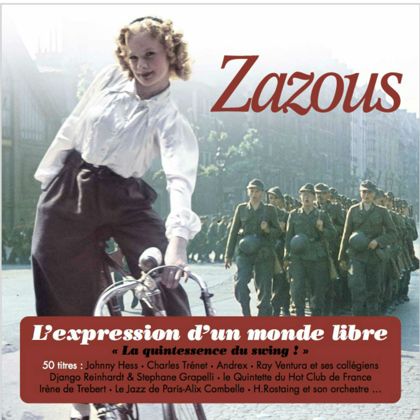 zazous - la bande son du livre de Gerard de Cortanze