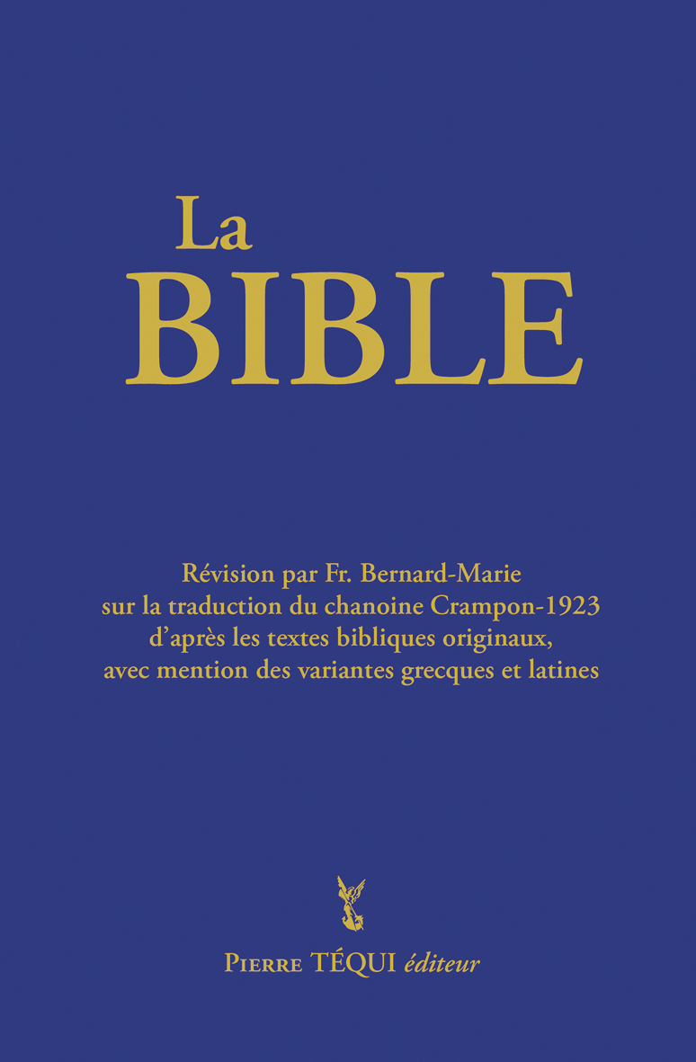LA BIBLE CRAMPON 1923 AE  2023 - BLEU