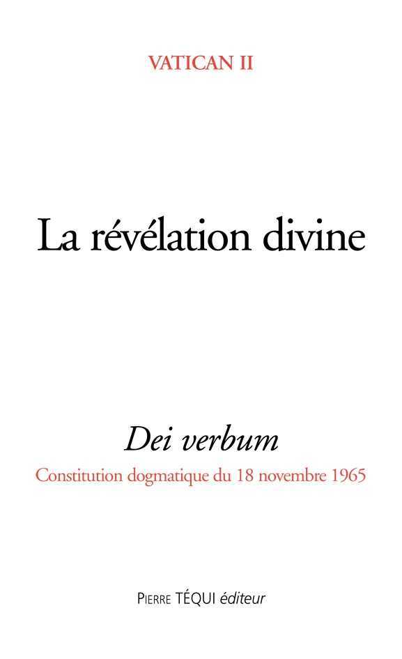 La révélation divine - Dei verbum