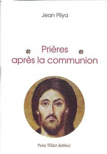 Prières après la communion