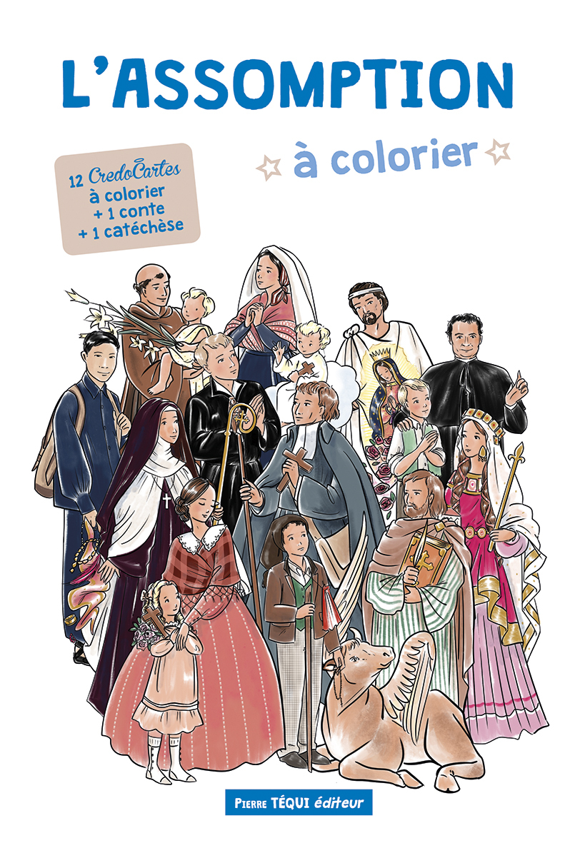 L'Assomption à colorier
